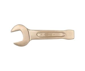 KS Tools 963.7632 ourches à frapper - 36mm, 210mm - Gamme BRONZEplus - Fourche inclinée à 15° - Antidéflagrant - Alliage Aluminium-Bronze