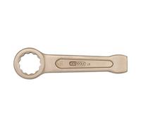 KS Tools 963.7789 - Clé à œillet à frapper 12 pans - 3/4'', 150mm - Gamme BRONZEplus - Antidéflagrant - Alliage Aluminium-Bronze