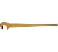 KS Tools 963.7929 - Clé à fourches longue - 90°- 52 mm, 660mm - Gamme BRONZEplus - Antidéflagrant - Alliage Aluminium-Bronze