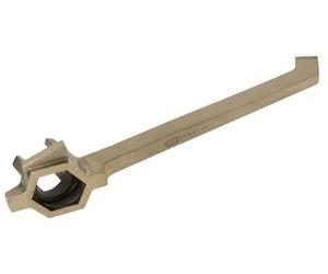 KS Tools 963.8271 - Clé ouvre-bidons - Longueur 300mm - Gamme BRONZEplus - Antidéflagrant - Alliage Aluminium-Bronze