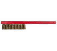 KS Tools 963.9586 - Brosse métallique - 5 rangées, 290mm - Gamme BRONZEplus - Antidéflagrant - Alliage Aluminium-Bronze
