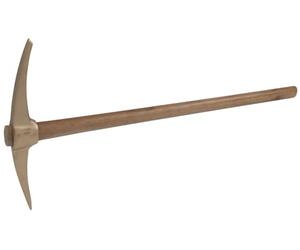 KS Tools 963.9620 - Pioche de terrassier - L.800 x l.400mm - Gamme BRONZEplus - Antidéflagrant - Alliage Aluminium-Bronze