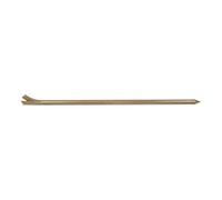 KS Tools 963.9736 - Barre à mine avec pointe et fourche - 1250mm, Ø 30mm - Gamme BRONZEplus - Antidéflagrant - Alliage Aluminium-Bronze