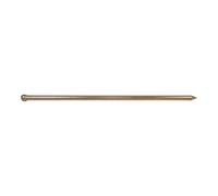 KS Tools 963.9759 - Barre à mine avec pointe et boule - 2000mm, Ø 30mm - Gamme BRONZEplus - Antidéflagrant - Alliage Aluminium-Bronze