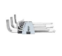 KS Tools Jeu de clés mâles coudées 6 pans Acier inoxydable 9 pièces