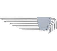 KS Tools 964.0515 6 pans intérieurs Jeu de clés mâles coudées 1.5 mm, 2 mm, 2.5 mm, 3 mm, 4 mm, 5 mm, 6 mm 7 pièces