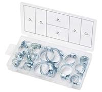 KS Tools 970.0070 Assortiment de 26 Colliers de serrage | Assortiment de colliers de serrage x26