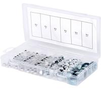 KS Tools – Assortiment d'écrous de sécurité 970.0120 – 146 pièces – Gris