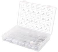 KS TOOLS 970.0160 Assortiment de joints alu x300 Noir