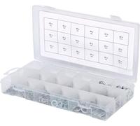 KS Tools - Rondelle dentée 970.0240 - M4, M5, M6, M8, M10, M12 (DIN 127) - 1 pièce