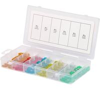 KS Tools Assortiment mini-fusibles plats pour voiture 970.0280 5-30 A, 120 pièces