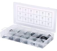 KS TOOLS 970.0310 Assortiment de 225 Circlips internes/externes Noir