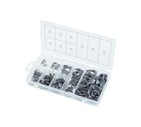 KS TOOLS 970.0320 Assortiment de 300 Circlips de Type E en pouces. Noir