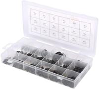 KS Tools Assortiment 970.0520 – 295 pièces (clavettes, circlips, chevilles) noir