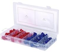 KS Tools Raccord de dérivation 970.0570 rouge et bleu 50 pièces