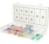 KS Tools Mini-fusibles plats 970.0740 – 2 à 30 A – Assortiment 100 pièces