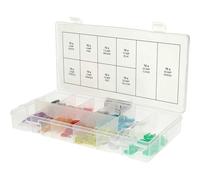KS Tools Mini-fusibles plats 970.0740 – 2 à 30 A – Assortiment 100 pièces