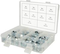 KS Tools – Assortiment mini-colliers de serrage 970.0770, Ø 7–18 mm, 78 pièces