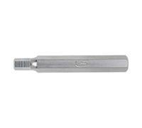 KS Tools Embout de vissage 975.1004 – 6 pans 4 mm – Entraînement 10 mm – Long. 75 mm – 1 pièce