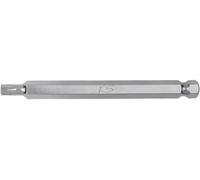 KS Tools Embout de vissage TORX® 975.4055 – T55, L 120 mm, A 14 mm, acier nickelé