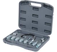 KS Tools Jeu d'adaptateurs 980.1100 pour pompe à graisse 7 pièces