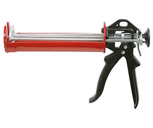 KS Tools 980.2010 Pistolet KS à double piston - pour cartouches chimique | Pistolet à double piston - pour cartouches bi-composants - 310 ml