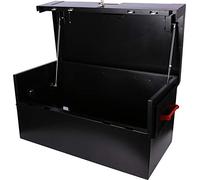 KS Tools 999.0550 - Coffre renforcé - Longueur 91,3 x Hauteur 45,5 x P 47 cm - Avec système anti-perçage de serrure - Epaisseur de tôle 1,5 à 2 mm - Couvercle équipé de vérins d'ouverture