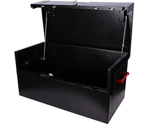 KS Tools 999.0550 - Coffre renforcé - Longueur 91,3 x Hauteur 45,5 x P 47 cm - Avec système anti-perçage de serrure - Epaisseur de tôle 1,5 à 2 mm - Couvercle équipé de vérins d'ouverture