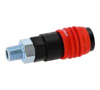 KS Tools 999.9104 Raccord universel de sécurité à air comprimé 3 en 1 avec filetage extérieur 1/4"
