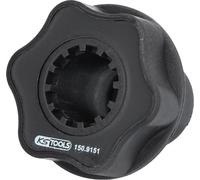 Adaptateur à baïonnette KS TOOLS pour entonnoir de remplissage d'huile pour Volvo (150.9151)