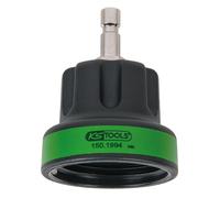KS TOOLS Adaptateur à baïonnette pour système de refroidissement #22, FI M45x3, vert mousse - 150.1994
