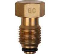 KS Tools Adaptateur de fermeture M14x1,5 filetage mâle et hexagone 16 mm avec joint d'étanchéité