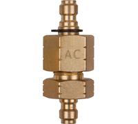 KS TOOLS Adaptateur double M14x1,25 femelle et mâle et raccord de flexible 1/4" - 150.2653