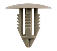 Agrafes de pare-chocs gris pour Volvo - Ø 9,1 mm - 10 pcs KSTOOLS - 4201806