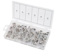 KS Tools Assortiment de 120 fusibles en verre 5-30 A