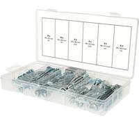 KS TOOLS Assortiment de chevilles à expansion et d'ancrage M4x20 mm - M6x52 mm 40pcs - 970.0820