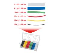 Assortiment de gaines thermo-rétractables, 100 pcs KS TOOLS - 970.0540