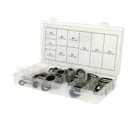 KS TOOLS Werkzeuge-Maschinen GmbH Assortiment de bagues d'étanchéité composites, Ø 6-24mm, 150 pcs (970.0760)