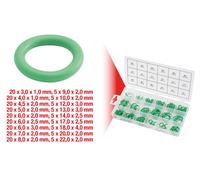KS TOOLS Assortiment de joints toriques pour climatisation HNBR, interieur Ø 3-22mm, 225 pcs ( 970.0260 )