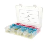 KS Tools – Assortiment cosses isolées 970.0790 – 0,5–6 mm², 200 pièces (rouge/bleu/jaune)