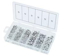 Assortiment d'écrous en inox, 300 pcs (prix indicatif - ref vendue uniquement en présentoir)