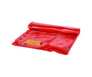 KS Tools Bâche de soudeur, rouge Quantité:1
