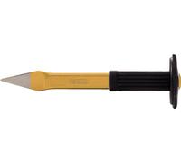 KS TOOLS Bédanes avec poignée de sécurité, forme ovale plate, 250mm