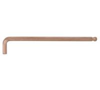 KS TOOLS BERYLLIUMplus Clé mâle coudée pour vis à six pans creux, longue 12 mm, avec tête sphérique - 962.0467