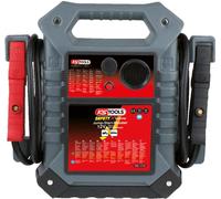 KS TOOLS Cavalier mobile 12 Volt / 700 A avec chargeur et jeu de câbles pour surpresseurs d'accumulateurs