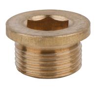 KS TOOLS Bouchon de vidange d'huile 6 pans creux 12 mm M20x1,5x12 mm Lot de 10 - 430.1034
