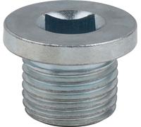 KS TOOLS Bouchon de vidange d'huile carré femelle 8 mm M16x1,5x13 mm Pack de 10 16 mm - 430.1041