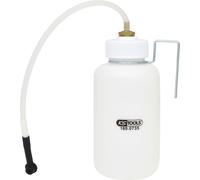 KS TOOLS Bouteille de récupération de liquide de frein, 1 litre (160.0735)
