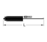 KS TOOLS BRONZEplus brosse cylindrique fil métallique ondulé 300 mm - 963.9594