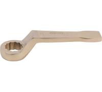 KS TOOLS BRONZEplus clé polygonale à frapper contrecoudée 27 mm - 963.7835